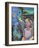 If I were a Butterfly-Sue Clyne-Framed Giclee Print