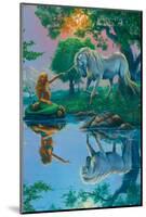 If I Were a Mermaid and You Were a Unicorn-Jim Warren-Mounted Premium Giclee Print