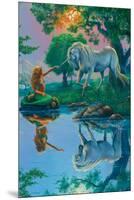 If I Were a Mermaid and You Were a Unicorn-Jim Warren-Mounted Premium Giclee Print