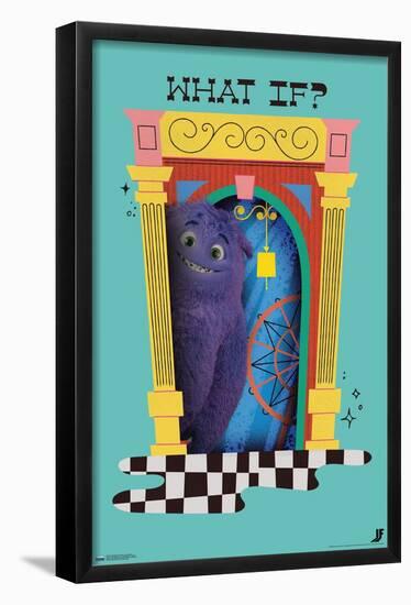 IF (Imaginary Friends) - Blue What If-Trends International-Framed Poster