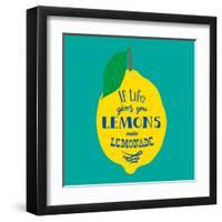 If Life Gives You Lemons, Make Lemonade-Ivanov Alexey-Framed Art Print