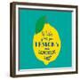 If Life Gives You Lemons, Make Lemonade-Ivanov Alexey-Framed Premium Giclee Print