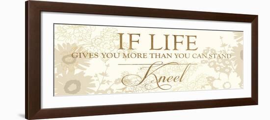 If Life Gives You More Than You Can Stand-Bella Dos Santos-Framed Art Print