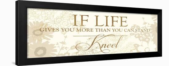 If Life Gives You More Than You Can Stand-Bella Dos Santos-Framed Art Print