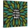 If Mama Aint Happy - Green and Black – Coquillette-Cat Coquillette-Stretched Canvas