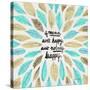 If Mama Aint Happy - Turquoise and Gold – Coquillette-Cat Coquillette-Stretched Canvas