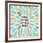 If Mama Aint Happy - Turquoise and Gold – Coquillette-Cat Coquillette-Framed Giclee Print