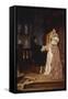 If Music be the Food of Love-William A. Breakspeare-Framed Stretched Canvas