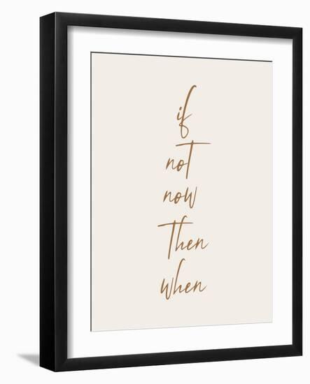 If Not Now-Beth Cai-Framed Giclee Print