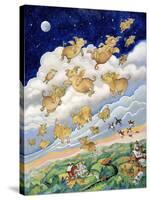 If Pigs Could Fly-Bill Bell-Stretched Canvas