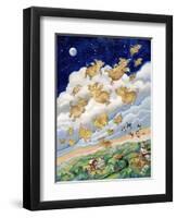 If Pigs Could Fly-Bill Bell-Framed Premium Giclee Print