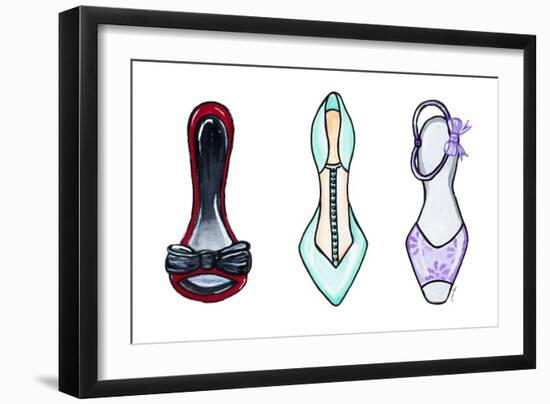 If The Shoe Fits I-Gina Ritter-Framed Art Print