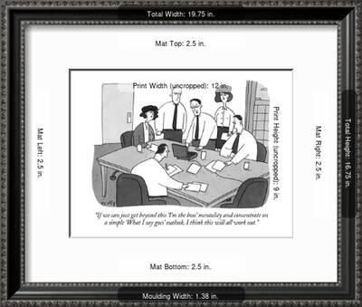 If We Can Just Get Beyond This I M The Boss Mentality And Concentrate O New Yorker Cartoon Premium Giclee Print Peter C Vey Allposters Com