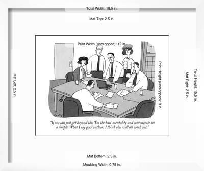 If We Can Just Get Beyond This I M The Boss Mentality And Concentrate O New Yorker Cartoon Premium Giclee Print Peter C Vey Allposters Com
