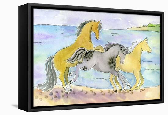 If Wishes Were Horses-Jennifer Zsolt-Framed Stretched Canvas