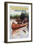 If You Don't Tip the Canoe, We'll Have Two Beers Too-null-Framed Art Print