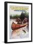 If You Don't Tip the Canoe, We'll Have Two Beers Too-null-Framed Art Print