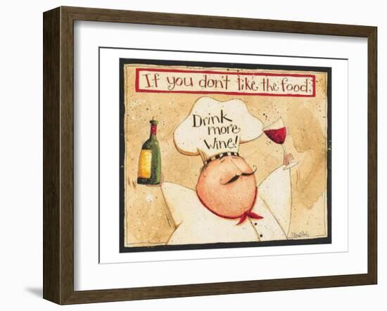 If You Dont Like the Food-Dan Dipaolo-Framed Art Print