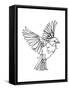 If You're a Bird-Hanna Lee Tidd-Framed Stretched Canvas