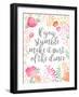 If You Stumble...-Joan Coleman-Framed Art Print