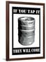 If You Tap It They Will Come College-null-Framed Art Print