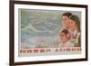 If You Want to Prosper, You Must Control the Population, Chinese Poster One Child Plan-null-Framed Giclee Print