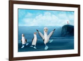 If You Were A Blue Footed Booby-Nancy Tillman-Framed Art Print