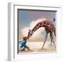 If You Were A Giraffe-Nancy Tillman-Framed Art Print