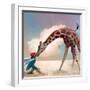 If You Were A Giraffe-Nancy Tillman-Framed Art Print