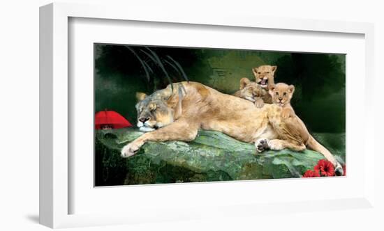 If You Were A Lion Cub-Nancy Tillman-Framed Art Print