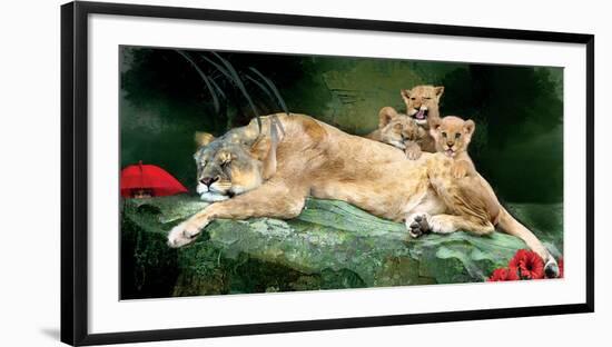 If You Were A Lion Cub-Nancy Tillman-Framed Art Print