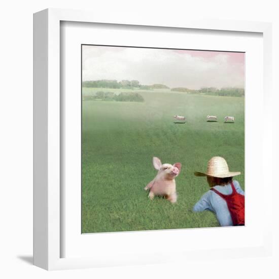 If You Were A Pig-Nancy Tillman-Framed Art Print