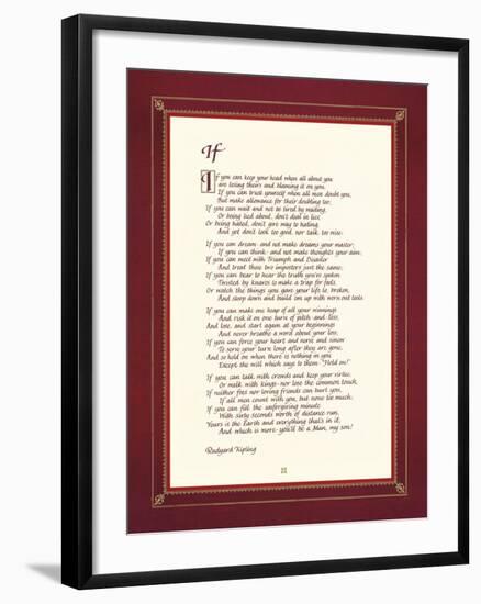 If-Rudyard Kipling-Framed Giclee Print