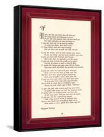 If-Rudyard Kipling-Framed Stretched Canvas