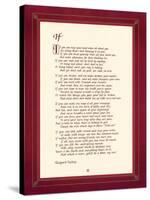 If-Rudyard Kipling-Stretched Canvas