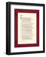 If-Rudyard Kipling-Framed Art Print