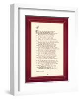 If-Rudyard Kipling-Framed Art Print