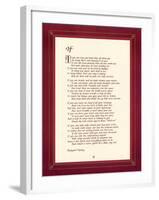 If-Rudyard Kipling-Framed Premium Giclee Print