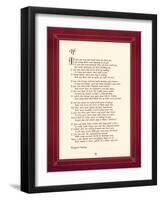 If-Rudyard Kipling-Framed Art Print