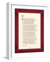 If-Rudyard Kipling-Framed Art Print