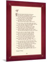 If-Rudyard Kipling-Mounted Art Print