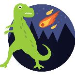 Dinosaur meteorite-IFLScience-Poster