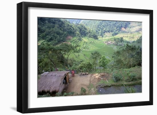 Ifugao Village of Banga-An, Northern Area, Island of Luzon, Philippines, Southeast Asia-Bruno Barbier-Framed Photographic Print