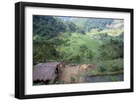 Ifugao Village of Banga-An, Northern Area, Island of Luzon, Philippines, Southeast Asia-Bruno Barbier-Framed Photographic Print