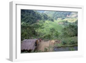 Ifugao Village of Banga-An, Northern Area, Island of Luzon, Philippines, Southeast Asia-Bruno Barbier-Framed Photographic Print