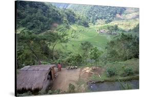 Ifugao Village of Banga-An, Northern Area, Island of Luzon, Philippines, Southeast Asia-Bruno Barbier-Stretched Canvas