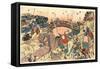 Iga Goe Norikake Kappa-Utagawa Toyokuni-Framed Stretched Canvas