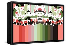 Iggy's Rainbow-Belen Mena-Framed Stretched Canvas