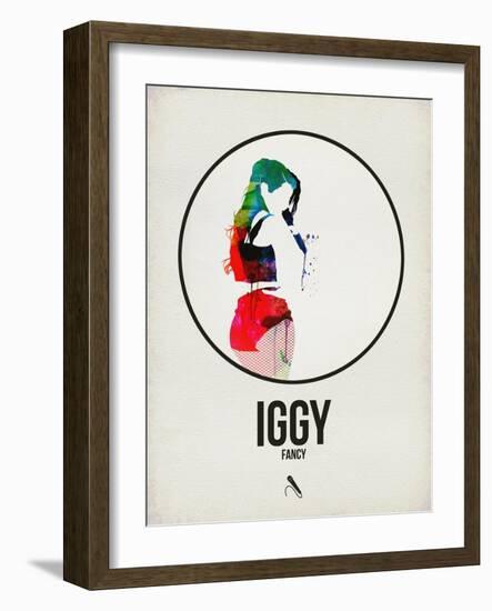 Iggy Watercolor-David Brodsky-Framed Art Print