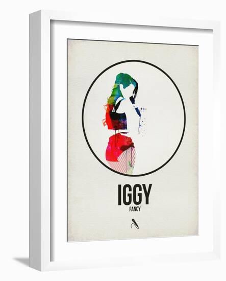 Iggy Watercolor-David Brodsky-Framed Art Print